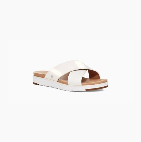 UGG Kari White Sandals for Women (OWRA94803)